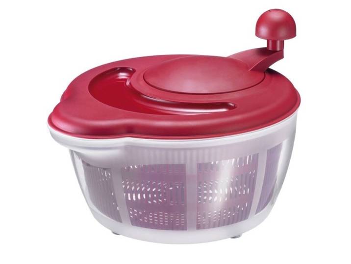 WESTMARK Salatschleuder Fortuna, rot, 30x26x20 cm, 5 lt - Material: Kunststoff - 327
