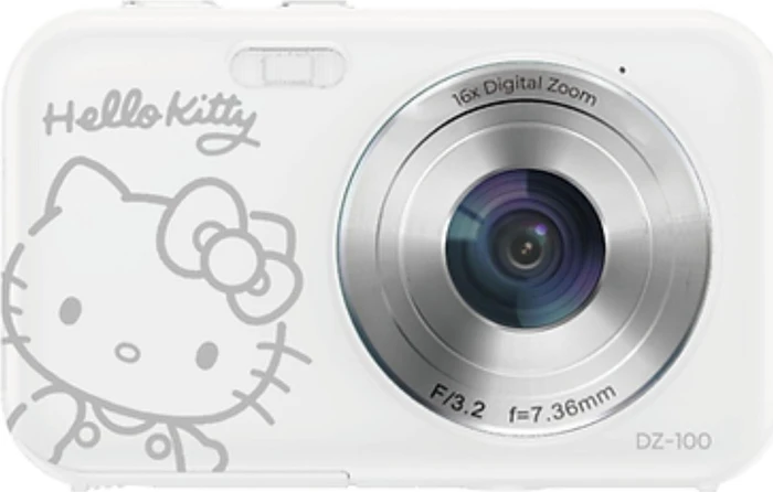 YASHICA Hello Kitty Digital Camera DZ-100 White