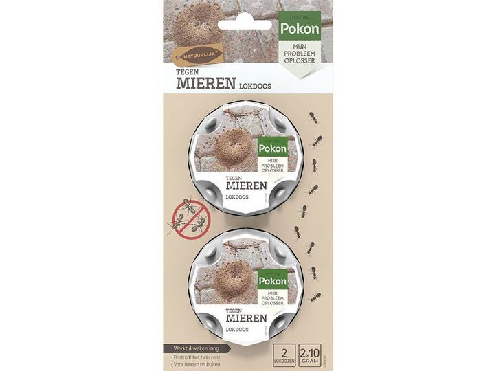 Pokon Mieren Lokdoos - Effectieve bestrijding - (2 stuks)