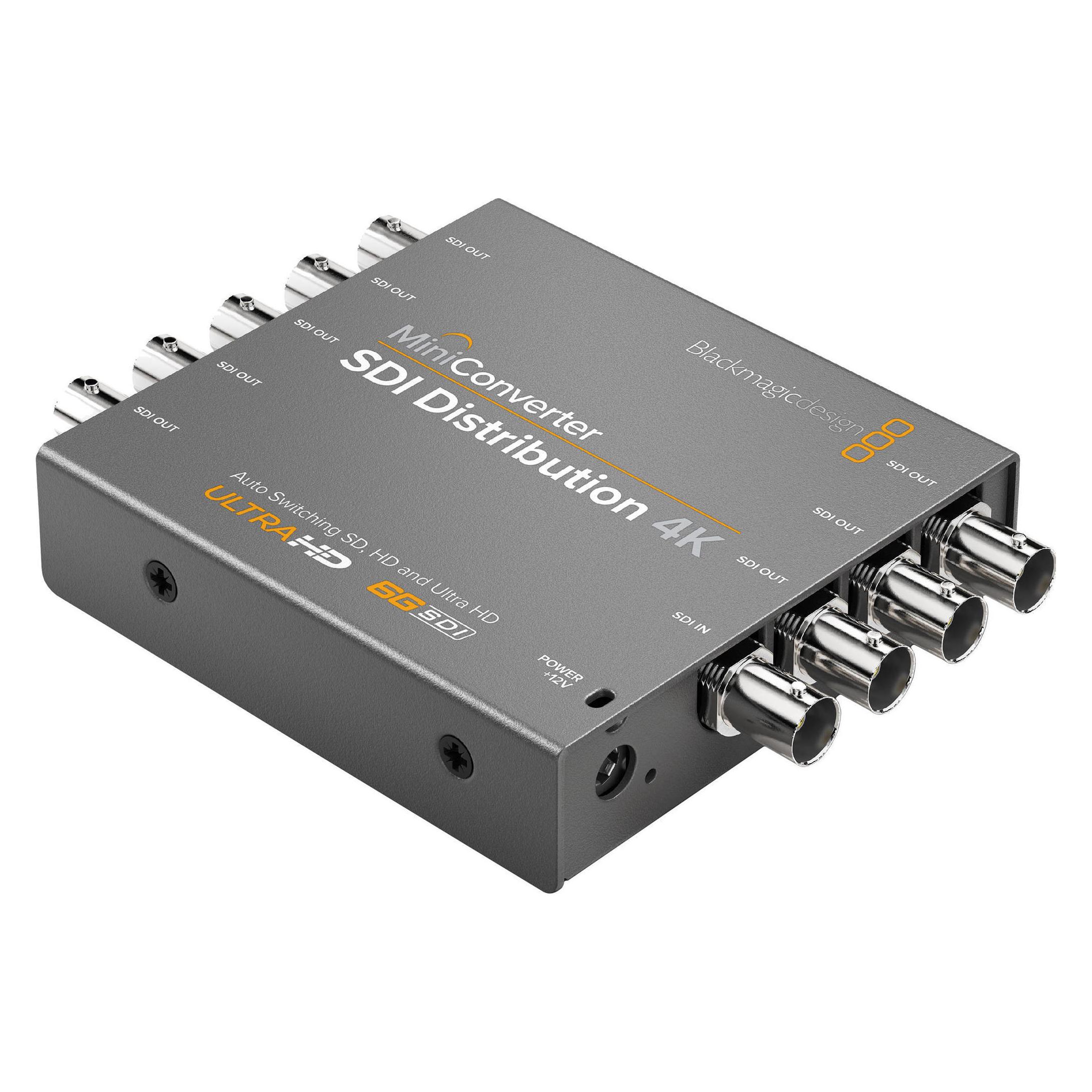 Blackmagic Mini Converter SDI Distribution 4K (Digital -> Digital) (BM-CONVMSDIDA4K)
