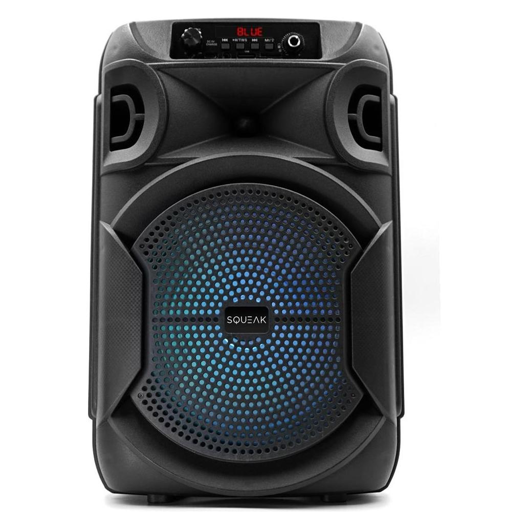 Squeak Głośnik Karaoke Pulsetower Bluetooth 5.3 Radio Fm Microsd Aux USB Sq1006 (7 h) (SQ1006)
