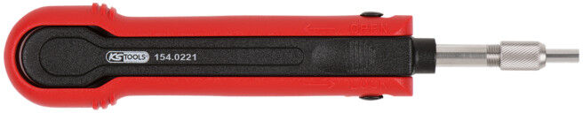 Extracteur universel de cosses pour connecteur plat et rond 4,0 mm ; KS Tools (154.0221)