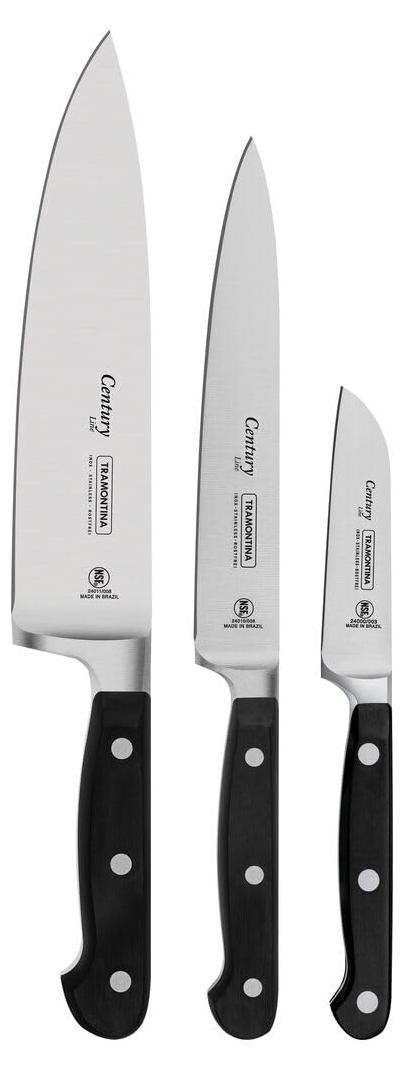 Dripio Chefmes met zwarte handgreep