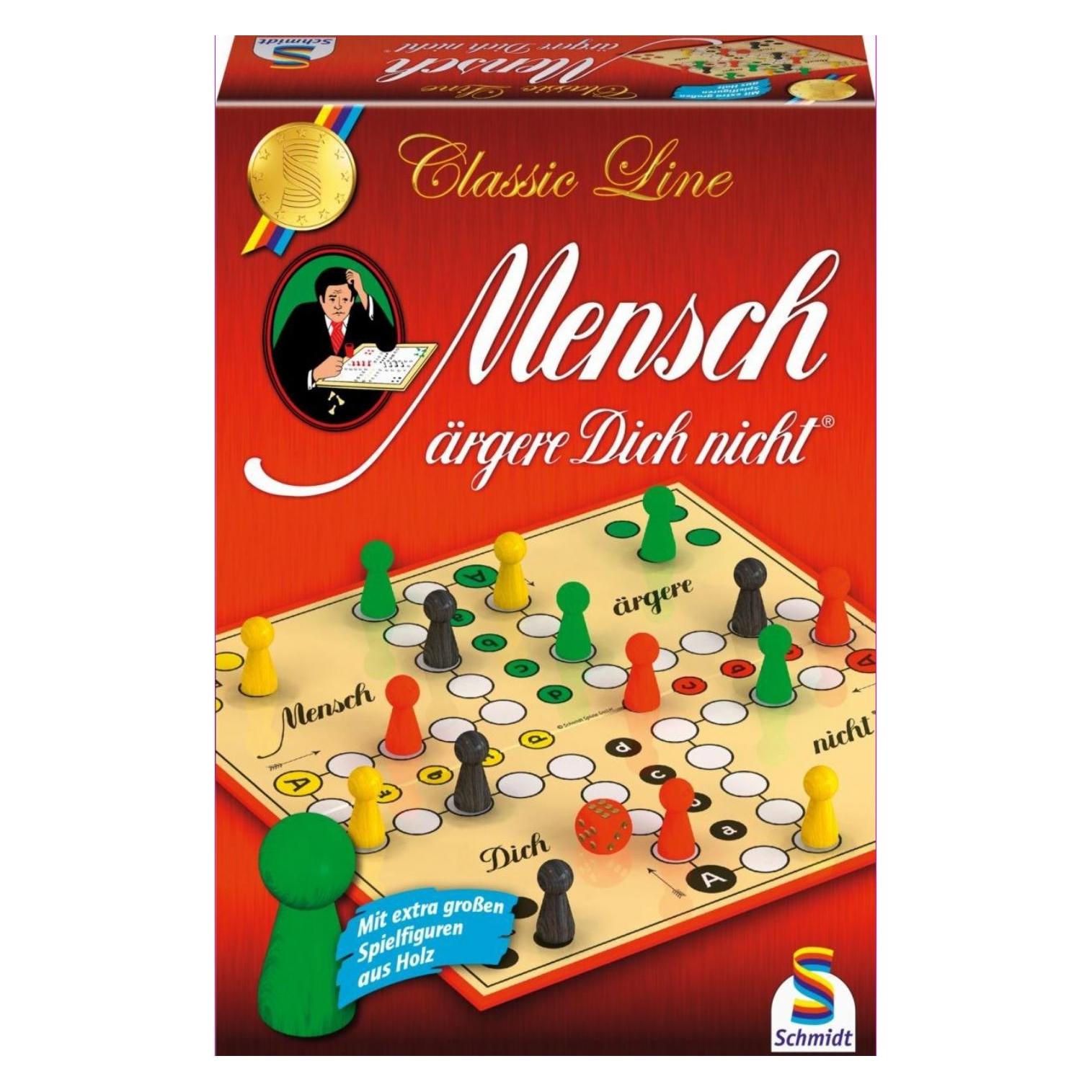 Schmidt Spiele Mensch ärgere Dich nicht (Deutsch, 2 - 6 Spieler) (49085)