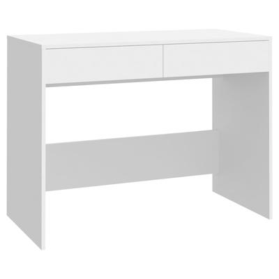 Helloshop26 - Schreibtisch Tisch Arbeitsplatz Computertisch Arbeitsmöbel 101 x 50 x 76,5 cm weiße Spanplatte 02_0023502