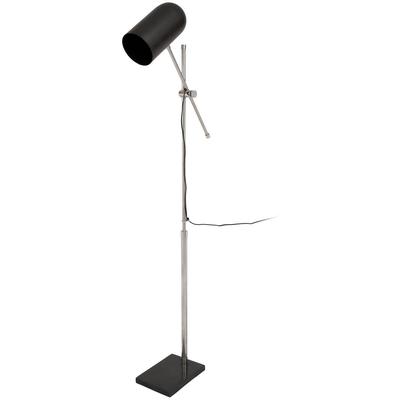 KAYOOM Stehlampe "Stehlampe Celeste 125", schwarz (schwarz, silber), 1, H: 138cm, 1 Stk., Leuchten, harmonisch, modern, vielseitig kombinierbar, Stehlampe