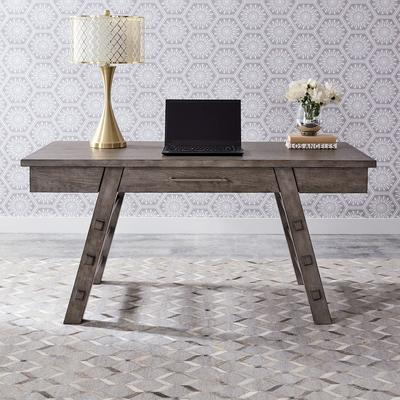 Liberty Furniture Modern Farmhouse Dusty Charcoal Distressed Writing Desk