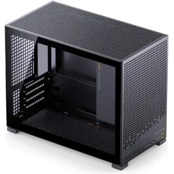 Jonsbo D32 PRO (mATX, Mini-ITX), PC Gehäuse, Schwarz