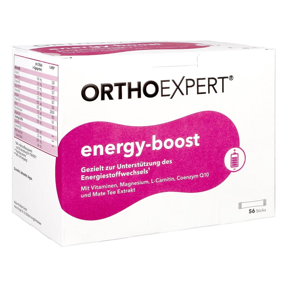 WEBER & WEBER GmbH Energy-boost Orthoexpert Direktgranulat 07645303
