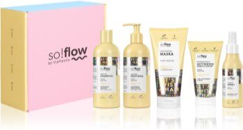 so!flow Daily Curl Refresh Set coffret para cabelos cacheados . Daily Curl Refresh Set
