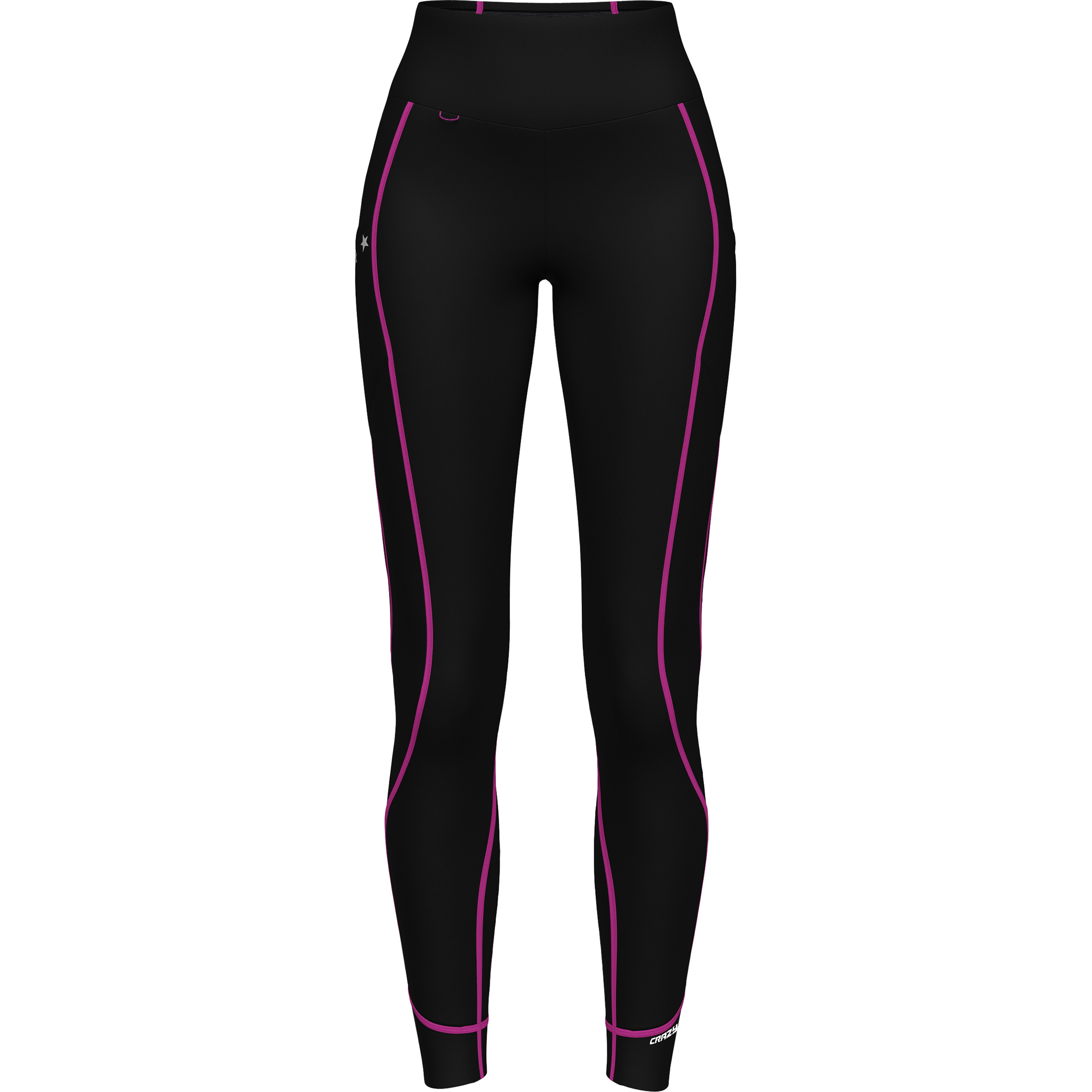 Crazy Cute Tights Damen Yogahose schwarz Größe XS Trekking Windabweisend Wasserabweisend