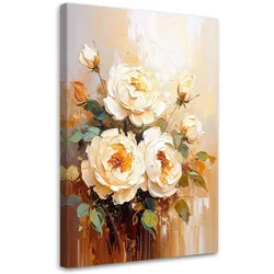 LEINWANDBILD Blumen 60x90cm