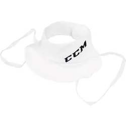 CCM PRO Neck Guard Junior Schnittfest | weiss