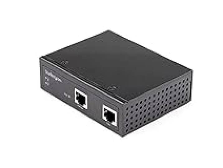StarTech.com Injecteur PoE Gigabit Industriel - Haute Vitesse/Haute Puissance 90W - 802.3bt PoE++ 48V-56V CC DIN Rail - Injecteur Durable UPoE/Ultra Power Over Ethernet - -40 à +75°C (POEINJ1G90W)