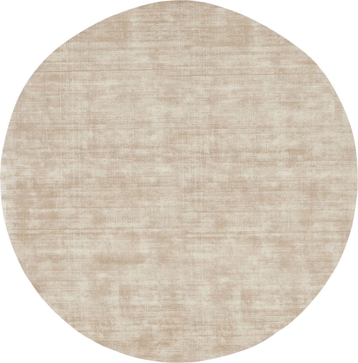 Must living rond vloerkleed La Belle - Beige - Ø 200 cm