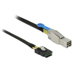 Delock Festplatten Anschlusskabel [1x Mini-SAS-Stecker (SFF-8643) - 1x Mini SAS-Stecker (SFF-8087)] 1 m Schwarz 83616