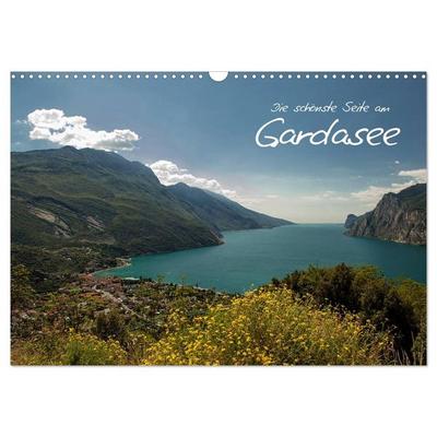 Die schönste Seite am Gardasee (Wandkalender 2026 DIN A3 quer), CALVENDO Monatskalender