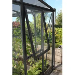 Vitavia Seitenfenster "H" für Vitavia Gewächshäuser,schwarz,