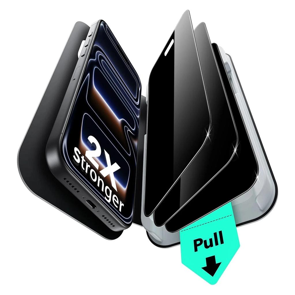 ESR - (3er-Pack) UltraFit Classic - iPhone 18 Pro - Datenschutz (3 Stk., Apple iPhone 18 Pro) (74045429)