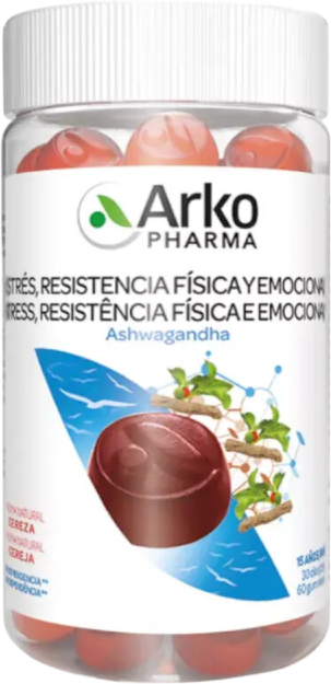 Arkopharma Arkogummies Stress Resistência Física e Emocional 60 gomas