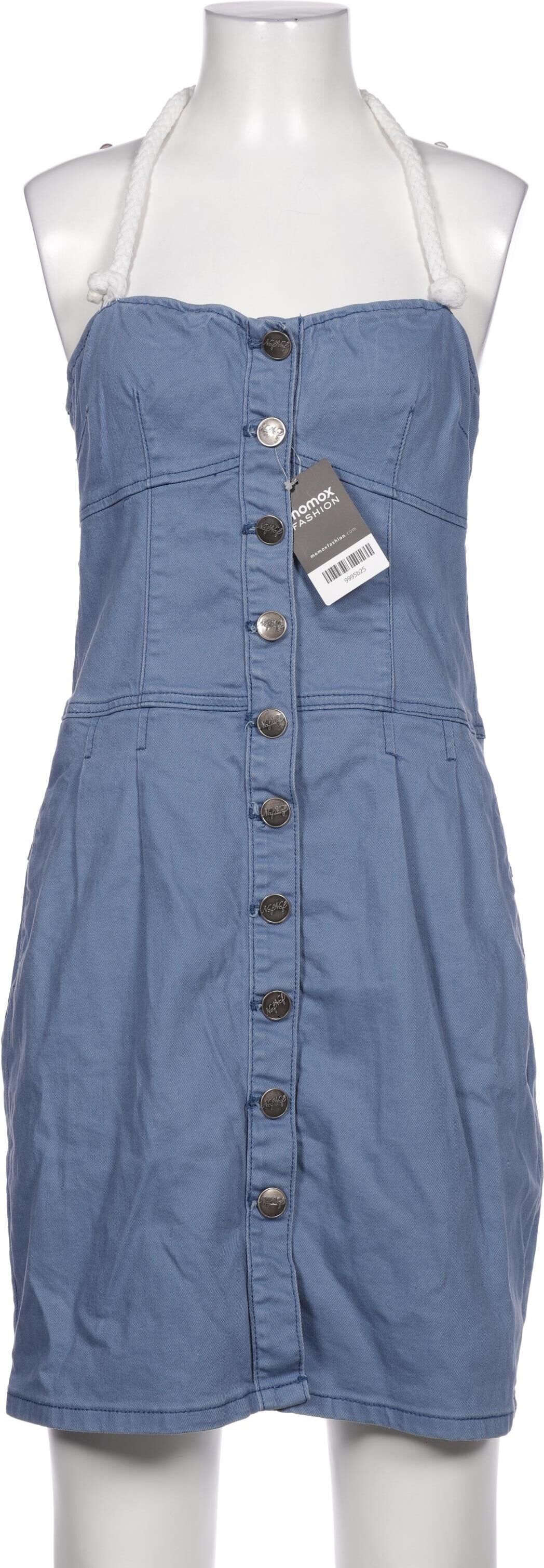 NAF NAF Damen Kleid, Blau, Gr. 3Xs, Baumwolle / Elasthan - Second Hand