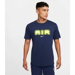 NIKE Herren Shirt Nike Air Men's Graphic T-Shirt, Größe M in Blau Blau