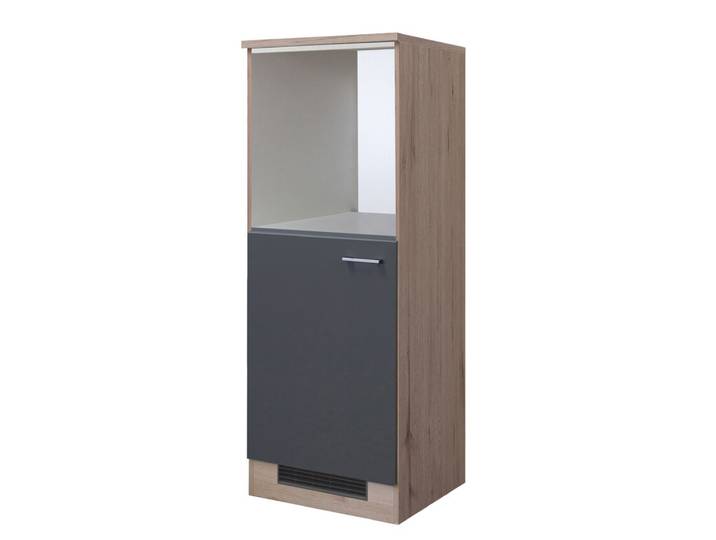 Küchen Geräteumbauschrank RALPH 168,5 cm Eiche/ grau