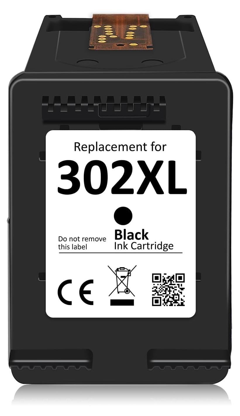 Merkloze 302 XL Zwarte Inktcartridges compatibel met HP 302