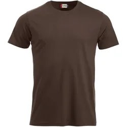 CLIQUE New Classic T-Shirt Herren 825 - dunkles mocca M