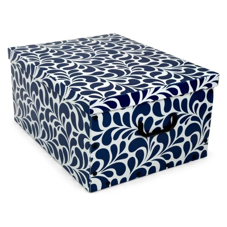 Aptel ORDINETT Kaste kartona 49x39x25cm Big Box Goccia asorti zila/gaisi peleka/bordo 8004226010401 (ORDINETT)