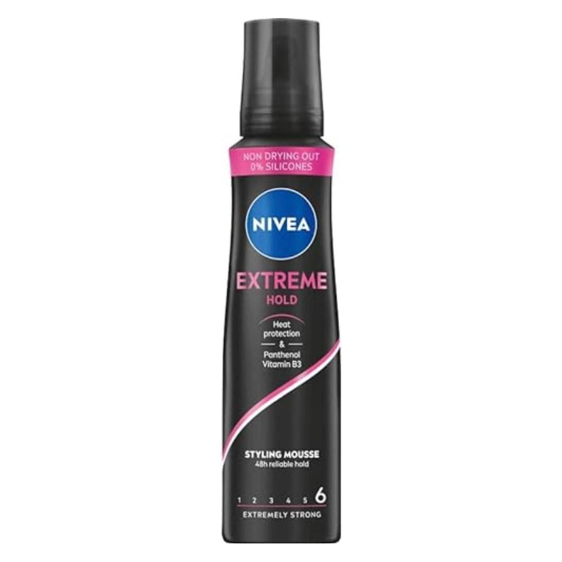 NIVEA Extreme Hold ( Styling Mousse) 150 ml (Schaumfestiger, 150 ml) (9005800362854)