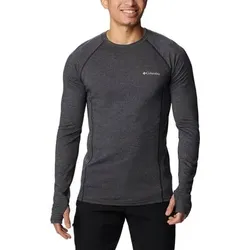 COLUMBIA Herren Unterhemd Tunnel Springs Wool Crew, Größe M in Schwarz Schwarz