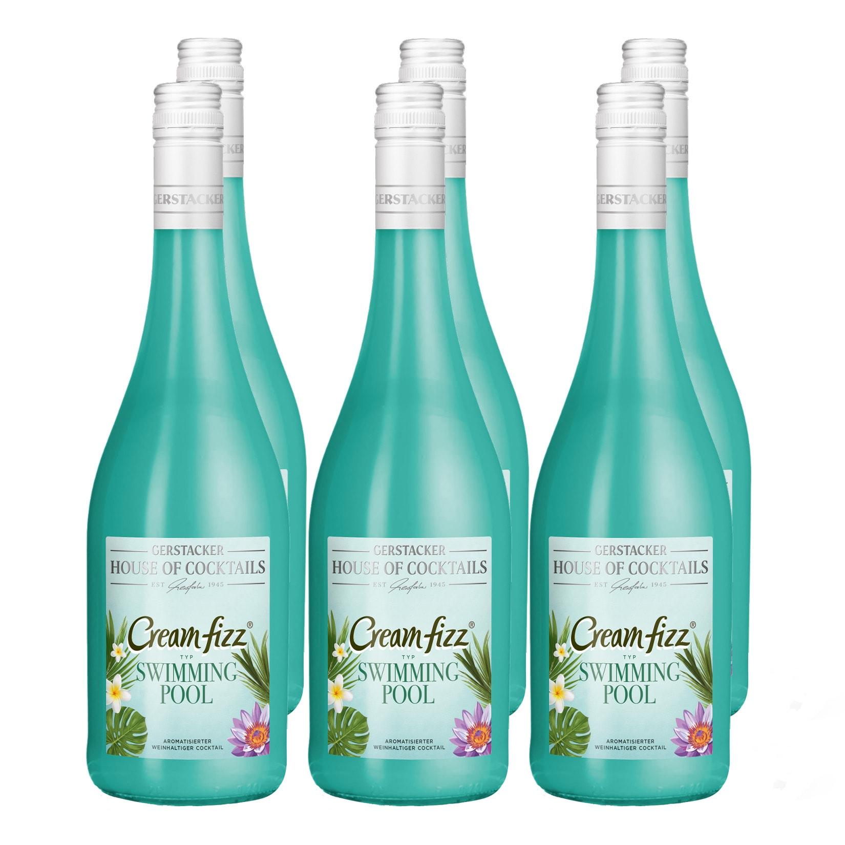 Gerstacker Cream Fizz Swimming Pool 5,0 % vol 6 x 0,75 Liter