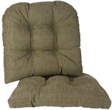 "17"" Tyson Gripper Chair Pad by BrylaneHome in Green"