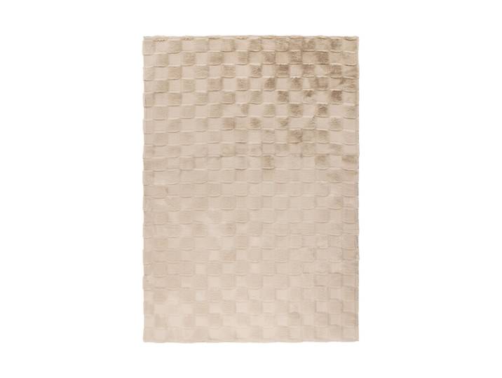 Hochwertiger Hochflor Design Teppich „Soul“ - Beige 120 x 170 cm LALEE