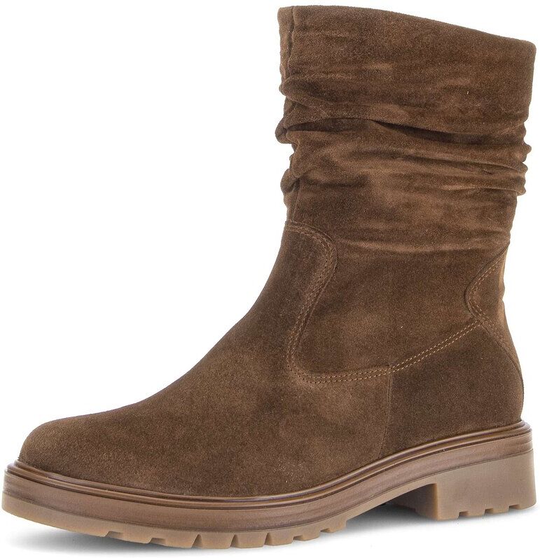 Stiefelette GABOR "Sportliche Stiefelette", Damen, Gr. 41, braun (braun, camel), Schuhe Stiefelette