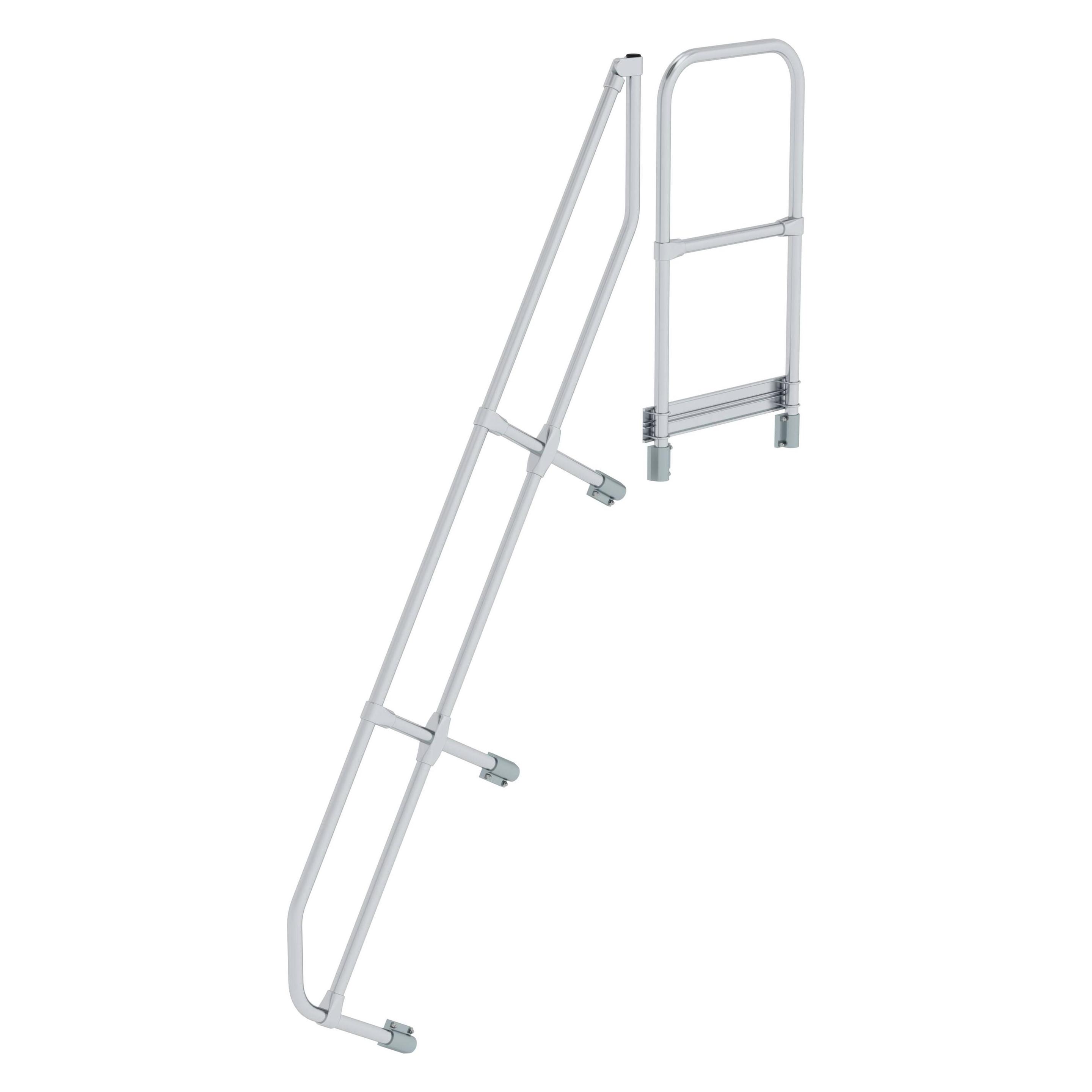 Munk Zweiter Handlauf für Treppe mit Plattform 60° 8 Stufen (80 cm) (600588)