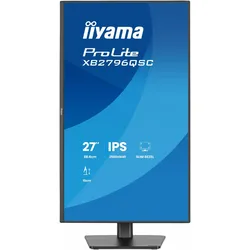iiyama 27" IPS-panel, 2560x1440, 15cm Height Ad (2560 x 1440 Pixel, 27"), Monitor, Schwarz