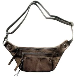 Coming Copenhagen Bauchtasche Anna, L27 x B2 x H13cm, walnuss