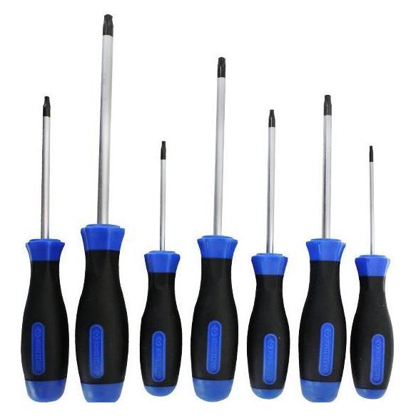 King tony Juego destornilladores TORX T10-T40-7 pzas (Pin-torx) (24401612)