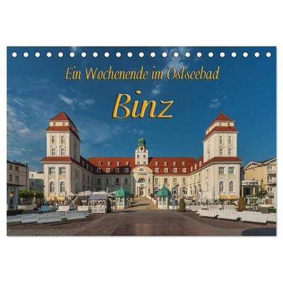 Ein Wochenende im Ostseebad Binz (Tischkalender 2027 DIN A5 quer), CALVENDO Monatskalender
