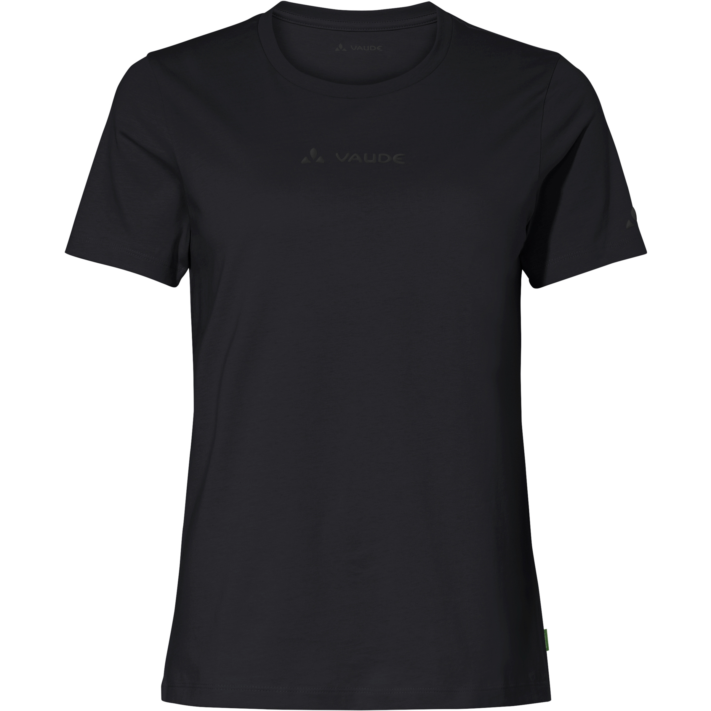 Vaude Logo II Damen T-Shirts schwarz Größe XXS Lifestyle Hautfreundlich