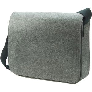 Halfar Umhängetasche 1807554 ModernClassic, recycelter Filz, 1 Fach, 37,5 x 29 cm, anthrazit