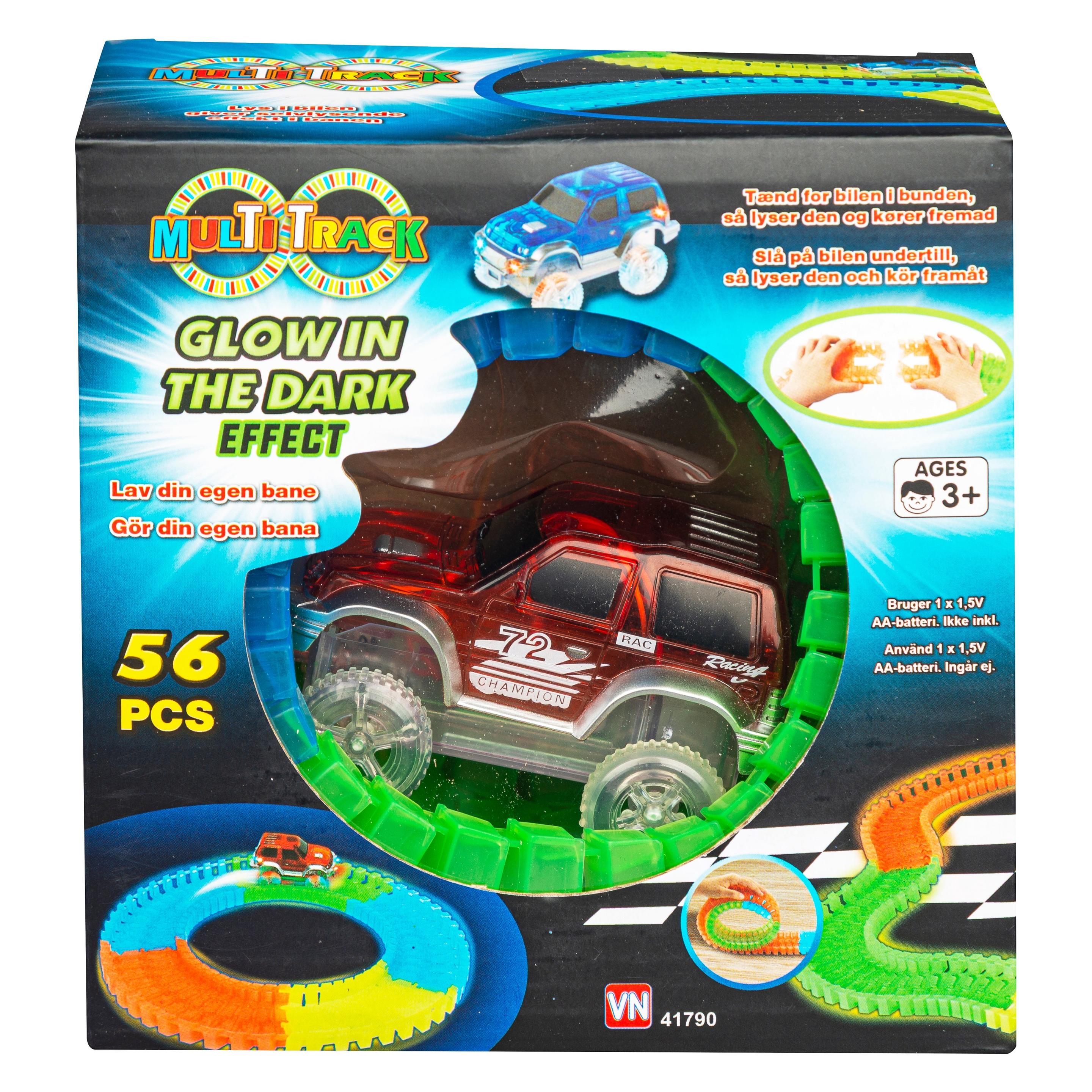 Multi Track - Glow Set, 56 Pcs (41790) (5701719417909)