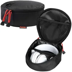 Hama Kopfhörer-Tasche für On-Ear/Over-Ear Kopfhörer Schwarz