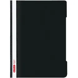 herlitz Schnellhefter Quality DIN A4 Kunststoff schwarz