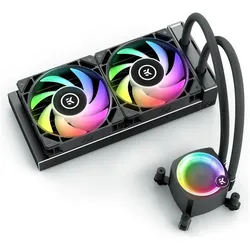 EKWB EK-Nucleus AIO CR240 Lux D-RGB, CPU Wasserkühler, Schwarz