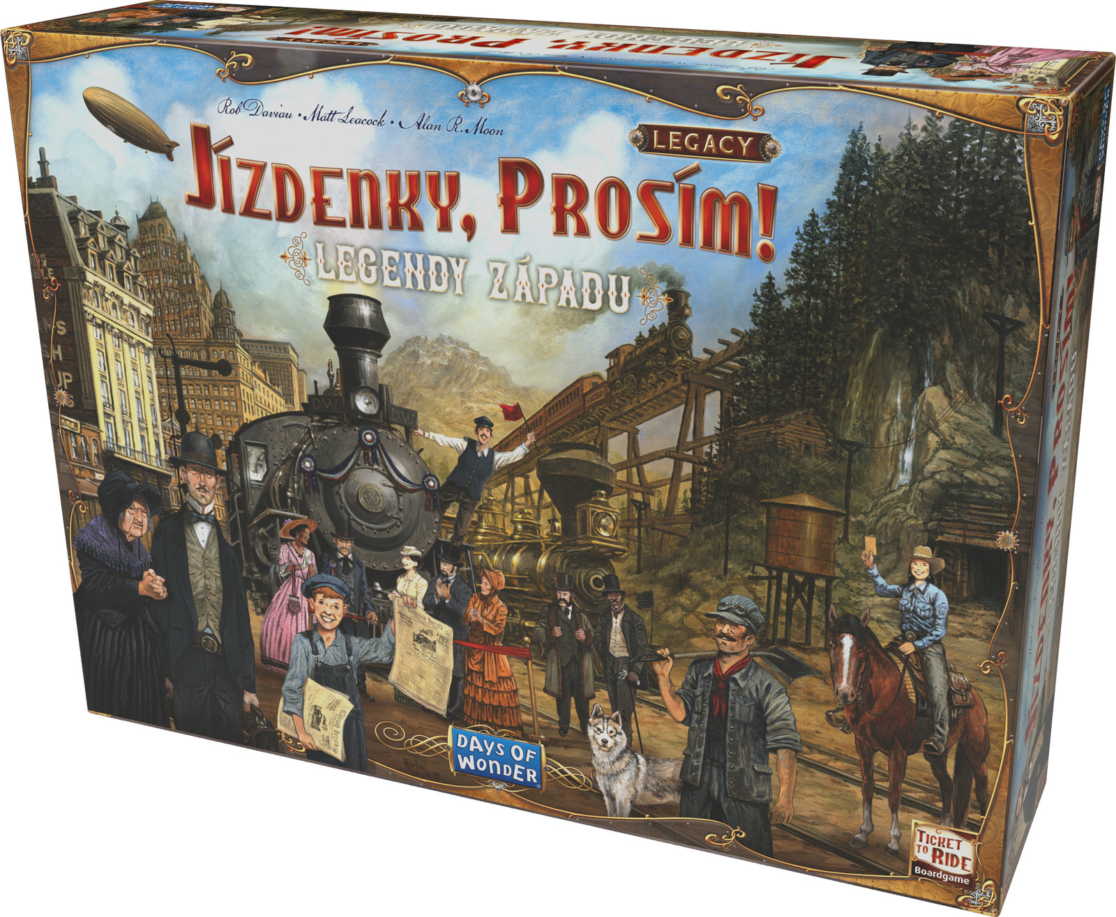 Days of Wonder Legacy: Legenden van het Wilde Westen bordspel