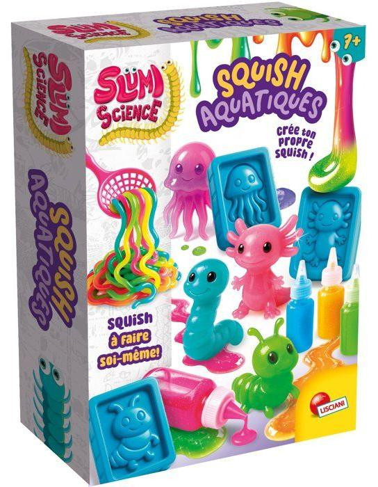 Liscianigiochi SLUMI SCIENCE Pocket Squish Aquatiques Creatieve Set Waterelfjes voor kinderen vanaf 7 jaar