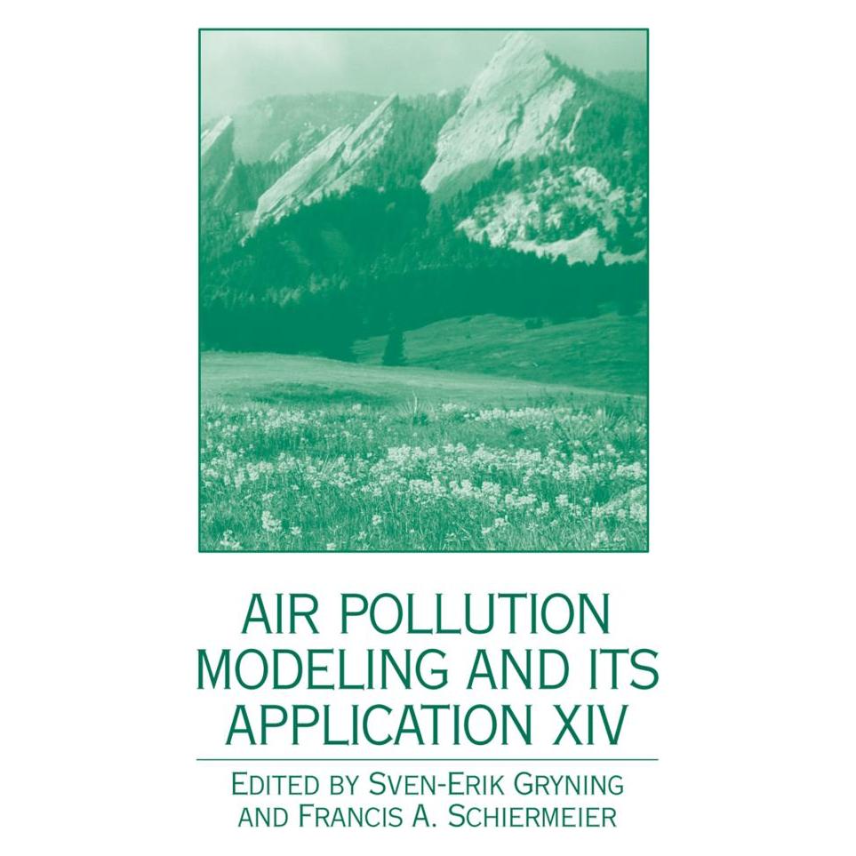 Springer Air Pollution Modeling and its Application XIV (Englisch, Softcover, Francis A. Schiermeier, Sven-Erik Gryning) (55540714)